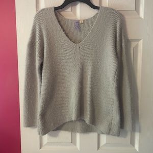 Grey Fuzzy Alya sweater